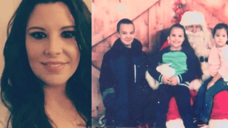 Felina Lewis, 35, and her three children, KyLee Mosier, 4, Elysium Lewis, 7, and Ethan...