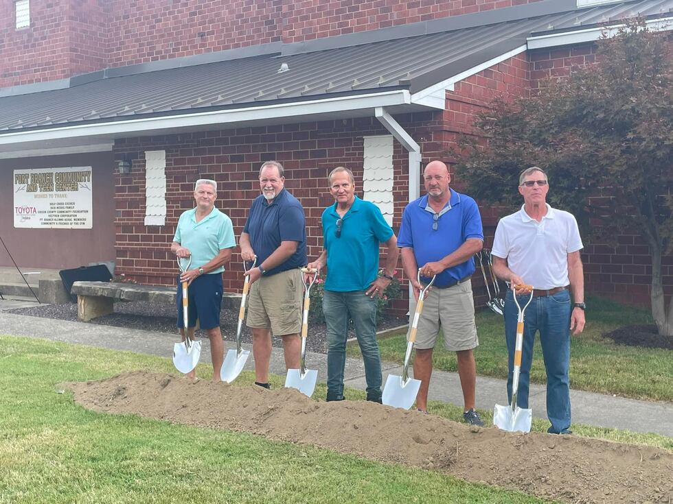 Groundbreaking at Fort Branch Community and Teen Center