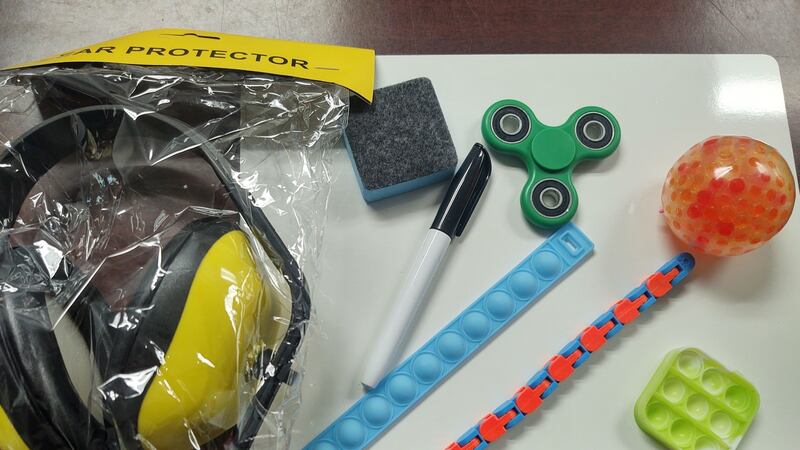 AMR Evansville placing sensory tool kits on ambulances for children