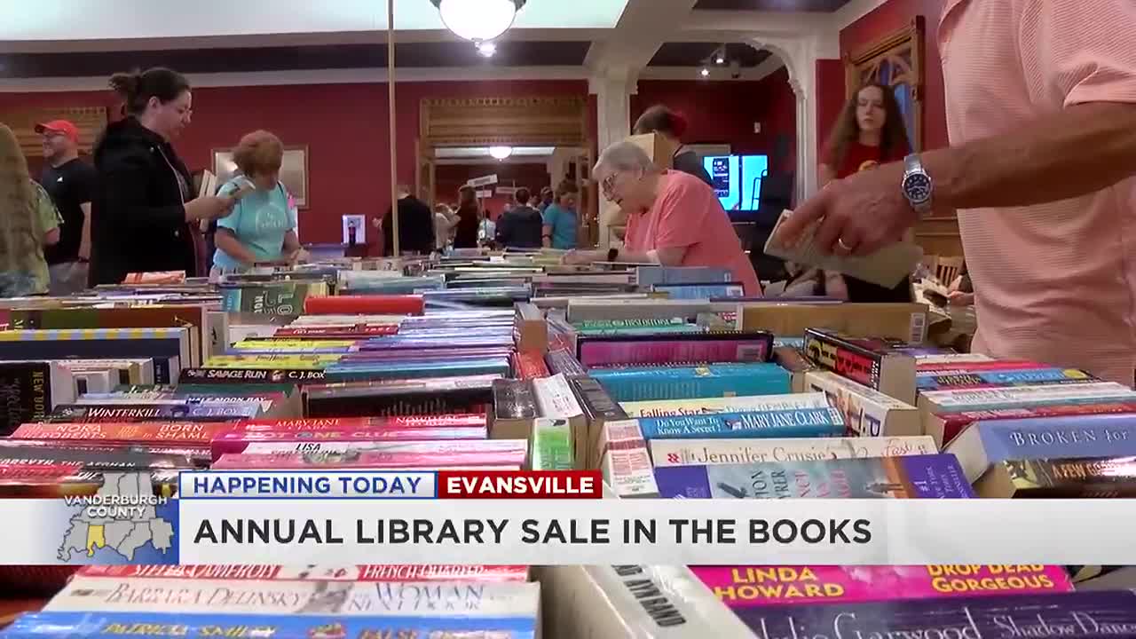 Willard Library holds annual book sale - Vimarsana News