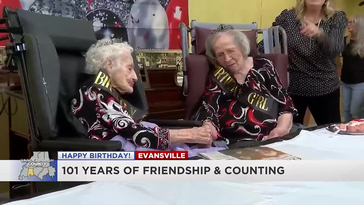 Friends since birth celebrate 101st birthdays together - Vimarsana News