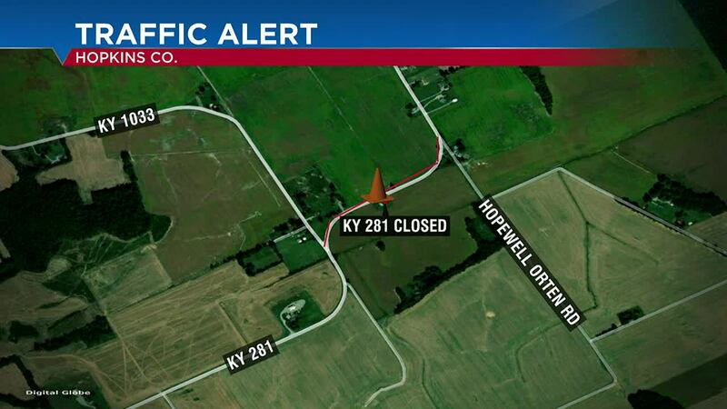 KYTC: Cross drain repair on KY 281