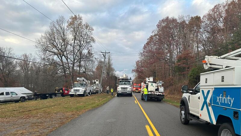 Emergency crews respond to rollover accident in Greenville