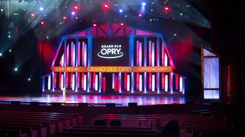 Grand Ole Opry streaming acoustic concert live at empty venue