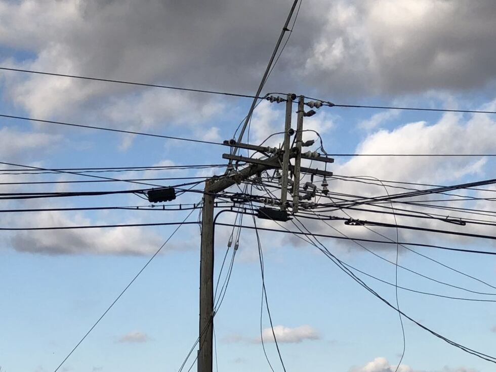 Car flipped and power pole snapped on Parrish Ave. in Owensboro