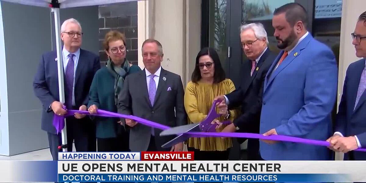 University of Evansville holds ribbon cutting for new Mental Health and Wellness Clinic University of Evansville holds ribbon cutting for new Mental Health and Wellness Clinic