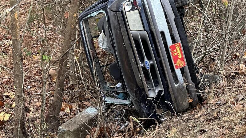 Rollover accident in Muhlenberg County